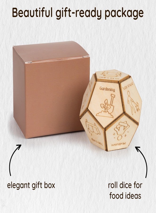 DINIZON 12-Sided Wooden Decider Dice, Retirement Gift for Men Woman 2025, Retired Gifts for Women, Happy Retirement Gifts for Coworker Boss, Thank You Appreciation Gifts for Retired Teacher Nurse - Image 5